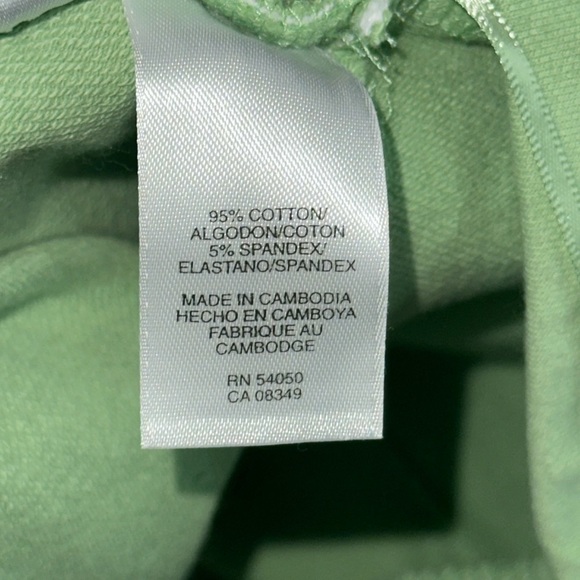 Jones New York Signature Petite Mint Green women’s sweat pants Sz L NWT - Picture 4 of 4